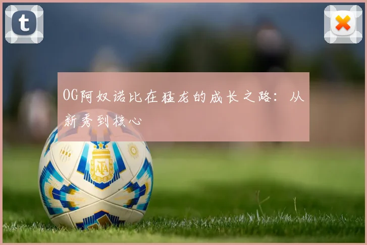 OG阿奴诺比在猛龙的成长之路：从新秀到核心
